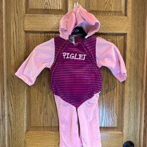 Disney Piglet Costume - Pink and Purple